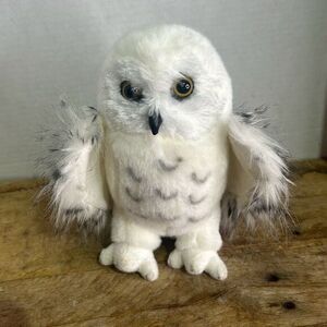 Douglas Inc Kids White Douglas‎ Legend Snowy Owl Realistic Plushy Cuddle Toy 8"